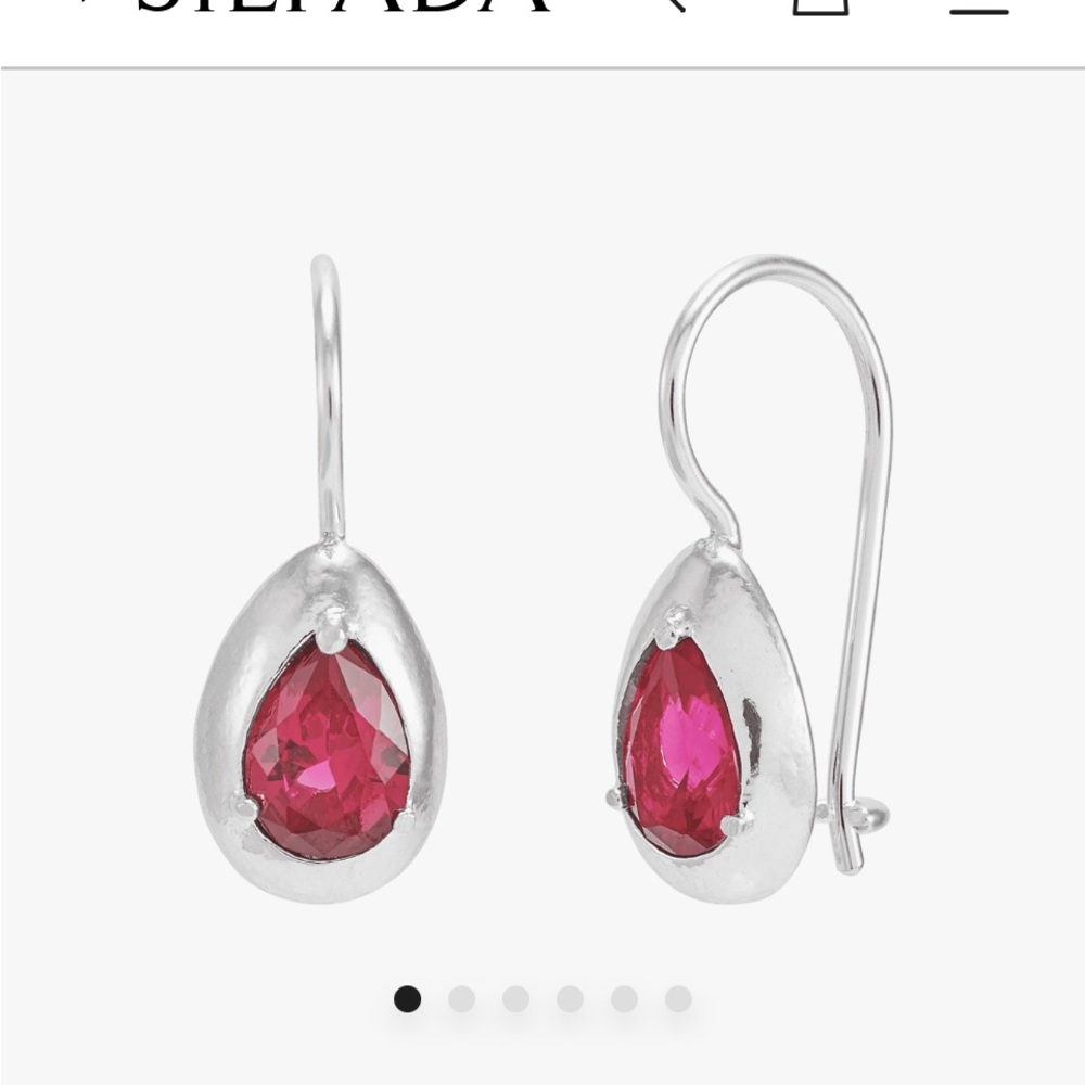 Silpada rare 092 stamped "pear blossom" Earrings. Just beautiful! - Picture 14 of 14